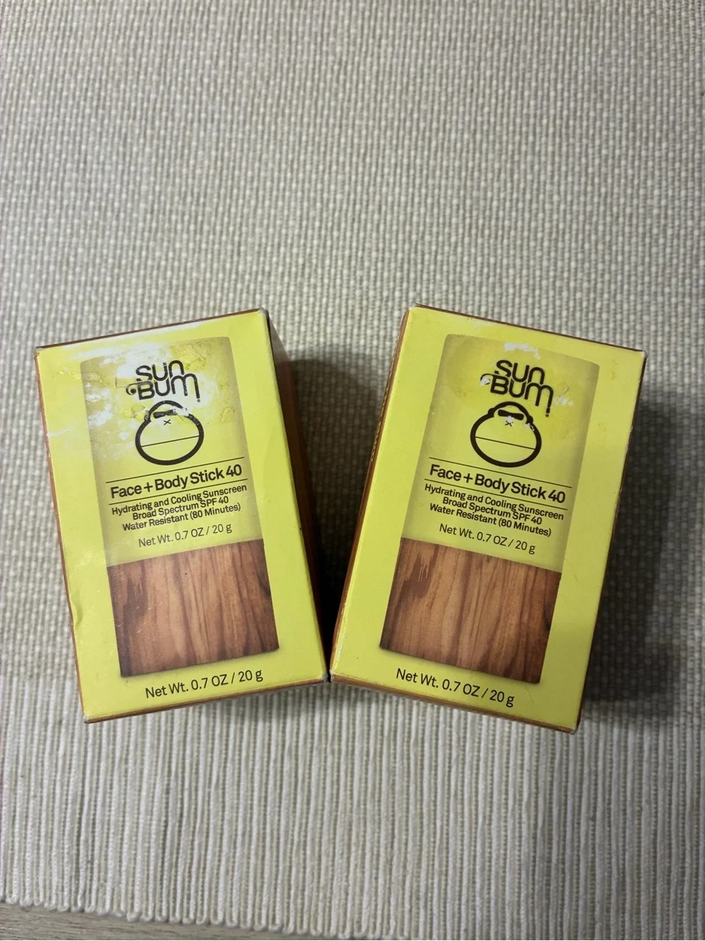 Sun Bum Original Face and Body Stick SPF 40 - 2 Pack